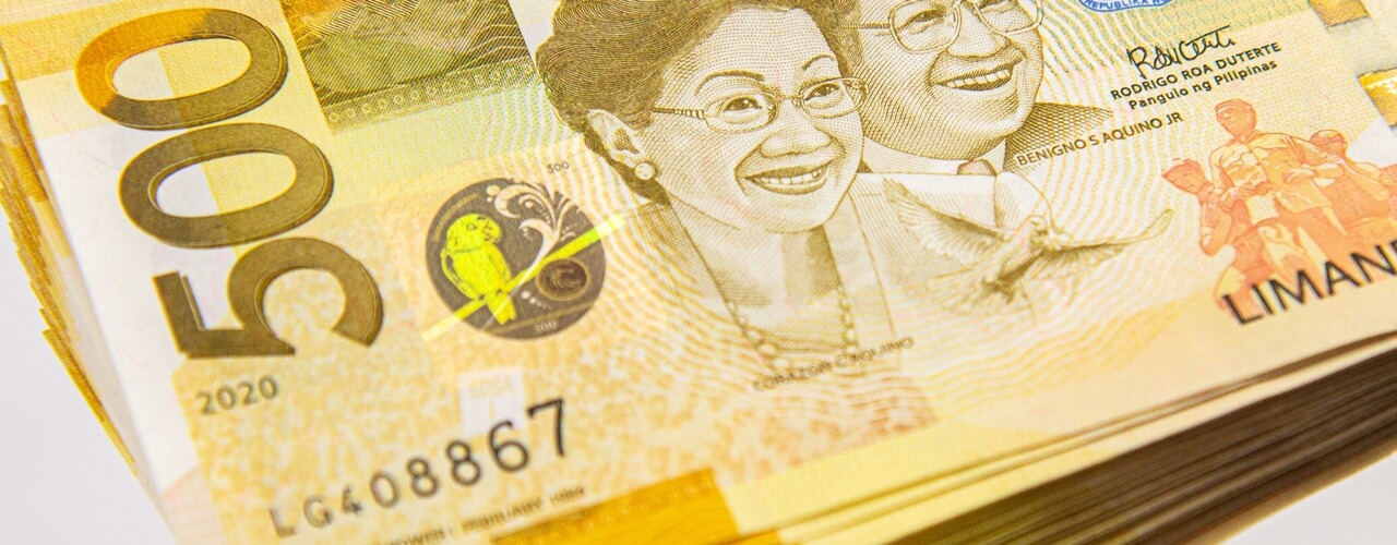 500 peso paper bills to pay for the CAV Requirements