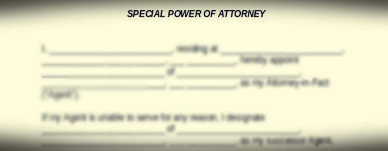 A picture of Special Power of Attorney document is required in Apostille Philippines Requirements