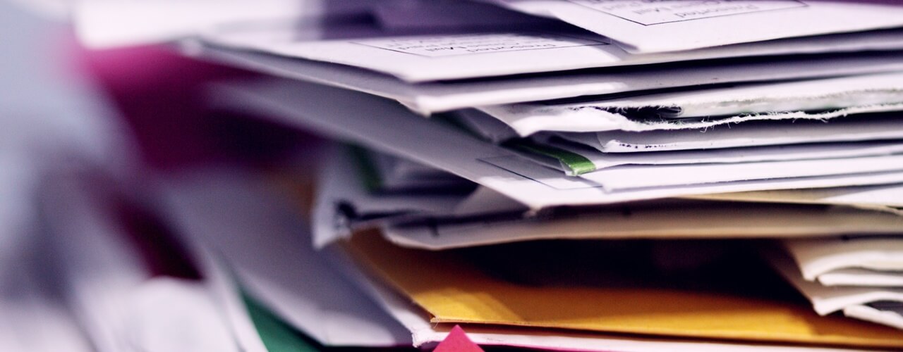 A pile of evidence for Small Claims Court Rules.