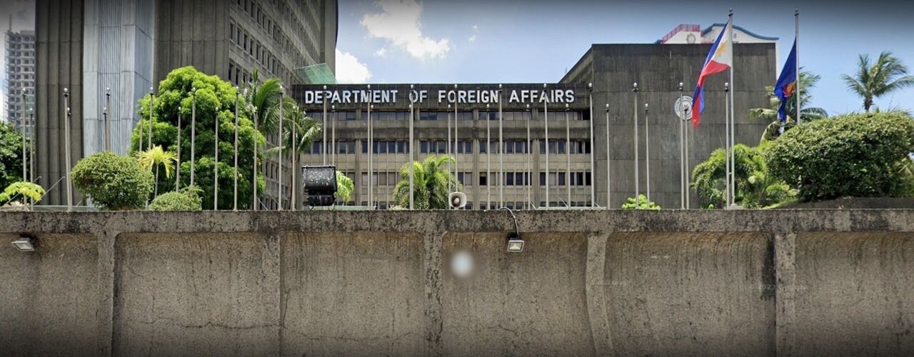 A picture of DFA office that issues Apostille Philippines
