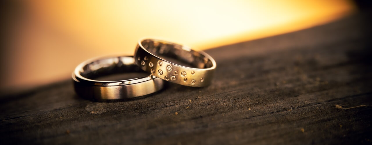Two unworn marriage rings symbolizing Annulment in the Philippines