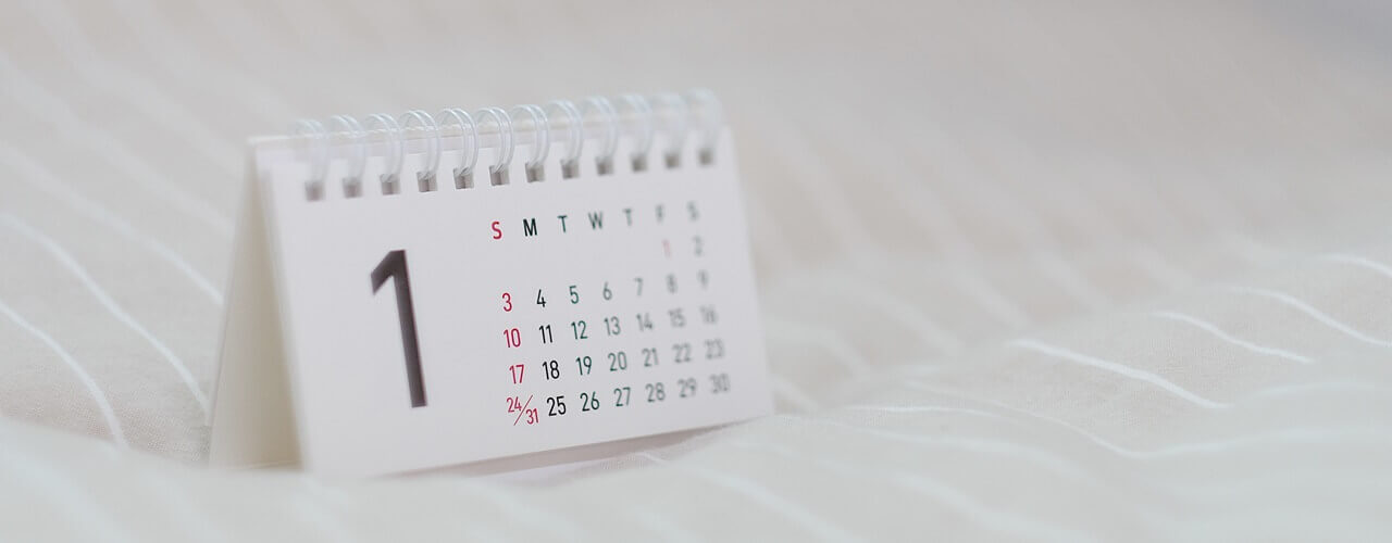 A calendar indicating that Annulment Process hearings are months apart.