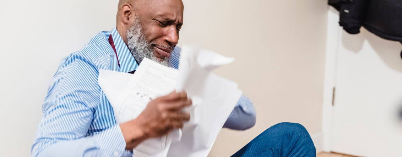 The tenured employee is in suffer holding his quit claims documents
